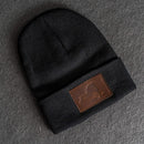 Buy Beanie with Leather Patch