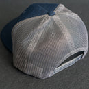 Leather Patch Performance Style Trucker Hat - Best Dad Ever Stamp