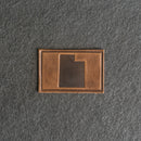 Utah Leather Patches with Optional Hook and Loop Fastener