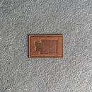 Washington Leather Patches with Optional Hook and Loop Fastener