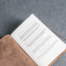 Bell’avant Classic Personalized Leather Pocket Journal with Professional Elastic Closure