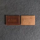 Washington Leather Patches with Optional Hook and Loop Fastener
