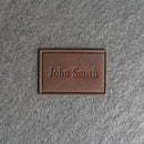 Personalized Leather Patches with Optional Hook Side Fastener - Blank Patches or Personalized with Logo, Image, or Text