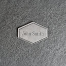 Personalized Leather Patches with Optional Hook Side Fastener - Blank Patches or Personalized with Logo, Image, or Text
