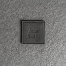 Personalized Leather Patches with Optional Hook Side Fastener - Blank Patches or Personalized with Logo, Image, or Text