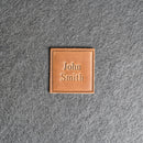 Personalized Leather Patches with Optional Hook Side Fastener - Blank Patches or Personalized with Logo, Image, or Text