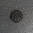 Celtic Knot Symbol Leather Coasters - Individual or Set of 4