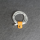 Small Leather Cord Wrap for Small Cords or Headphones
