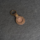AirTag Keychain | Personalized Premium Leather Keychain AirTag Holder