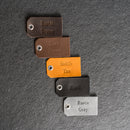Bell’avant Classic Personalized Leather Pocket Journal with Professional Elastic Closure