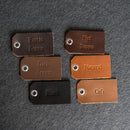 Leather Menu Cover with Elastic Band - Soft Cover