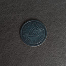 Noel Leather Coasters - 4" Round or Square - Sold individually or as a Set of 4