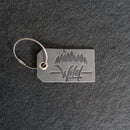 Wild Leather Luggage Tag