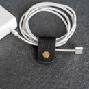 Leather Cord Wrap For Laptop Chargers
