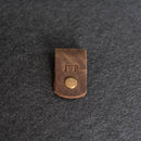 Small Leather Cord Wrap for Small Cords or Headphones