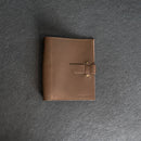 Personalized Leather 3-Ring Mini Binder