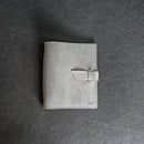 Personalized Leather 3-Ring Mini Binder