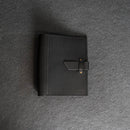 Personalized Leather 3-Ring Mini Binder