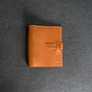 Personalized Leather 3-Ring Mini Binder