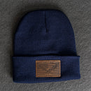 America’s 250th Anniversary Eagle Leather Patch Beanie - Limited Edition