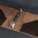 Personalized Leather 3-Ring Binder