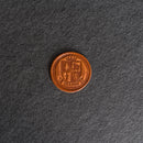 Get Shield Design Leather Challenge Coin