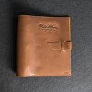 Personalized Leather 3-Ring Photo Album with Photo Sleeves Included
