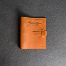 Personalized Leather 3-Ring Mini Photo Album with Photo Sleeves Included