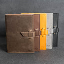 Personalized A5 Refillable Leather Journal