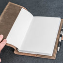 Personalized A5 Refillable Leather Journal