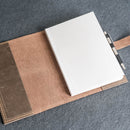 Personalized A5 Refillable Leather Journal