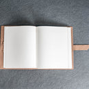 Classic 8x10 Personalized Leather Journal with Buckle Closure