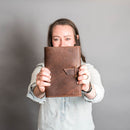 Personalized A5 Refillable Leather Journal