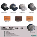 Leather Patch Performance Style Trucker Hat - PNW Stamp