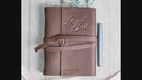 Weddings - Personalized Leather Wedding Guest Book