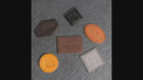 Personalized Leather Patches with Optional Hook Side Fastener - Blank Patches or Personalized with Logo, Image, or Text