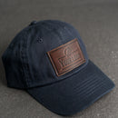 Buy Leather Patch Unstructured Style Hat