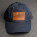 Get American Flag Stamp Leather Patch Style Hat