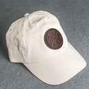 Leather Patch Unstructured Style Hat - PNW Stamp