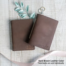 Personalized Leather Vow Book