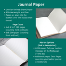 Cheery Mishaps - Classic Personalized Leather Journals with Professional Elastic Closure